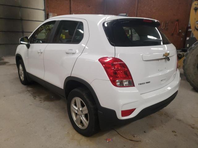Photo 3 from auction – 2017 CHEVROLET TRAX LS with VIN 3GNCJNSB7HL202474