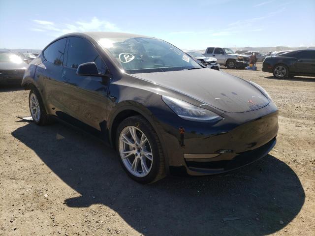 TESLA MODEL Y 2021 with VIN 5YJYGDEE4MF096524 - Photo from auction