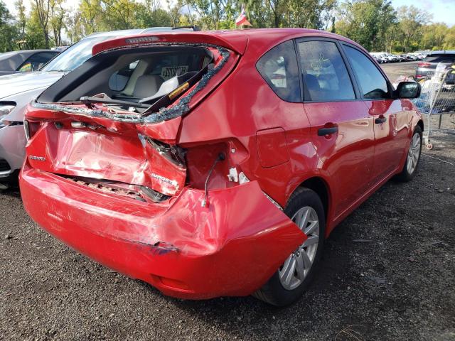 Photo 4 from auction – 2008 SUBARU IMPREZA 2. with VIN JF1GH61658H806612