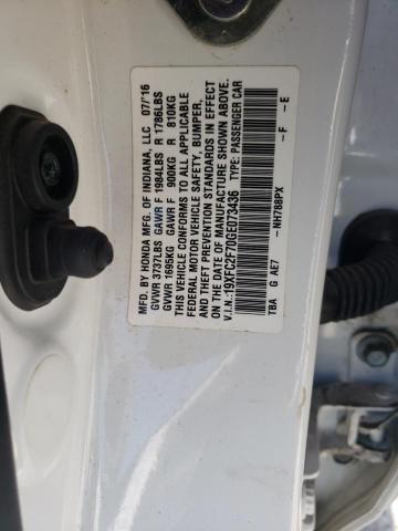 Zdjęcie 10 z aukcji – 2016 HONDA CIVIC EX z VIN 19XFC2F70GE073436
