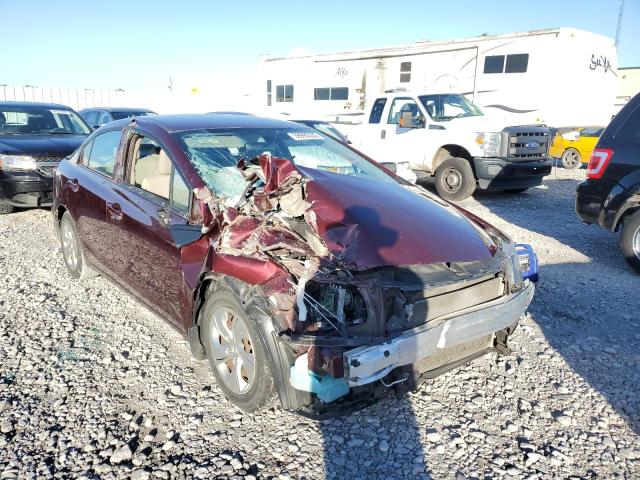 Photo 1 from auction – 2014 HONDA CIVIC LX with VIN 19XFB2F52EE035415