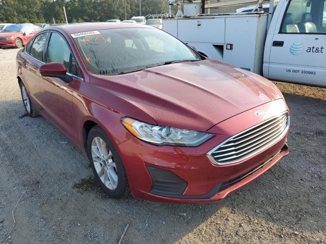 FORD FUSION SE 2019 with VIN 3FA6P0HD7KR147714 - Photo from auction
