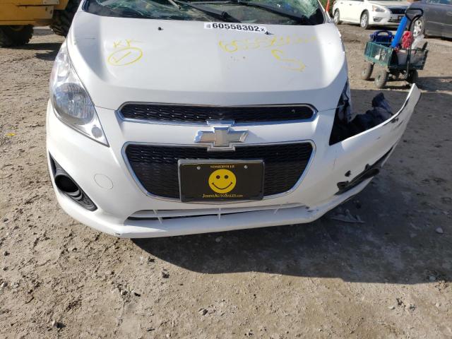 Photo 9 from auction – 2014 CHEVROLET SPARK LS with VIN KL8CB6S97EC522550