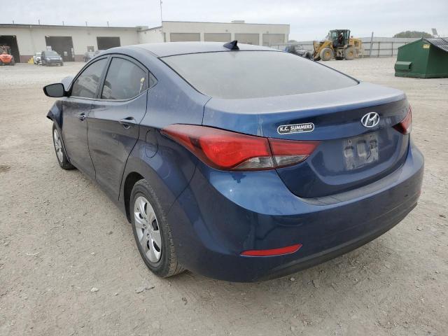 Photo 3 from auction – 2016 HYUNDAI ELANTRA SE with VIN 5NPDH4AEXGH695337
