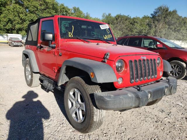 JEEP WRANGLER S 2017 with VIN 1C4AJWAG2HL680820 - Photo from auction