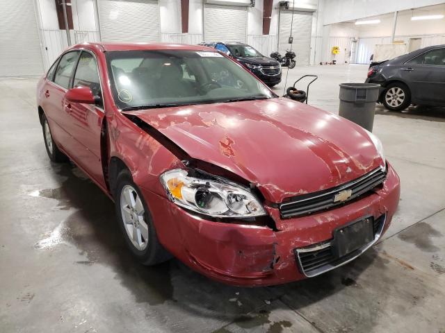 CHEVROLET IMPALA LT 2008 with VIN 2G1WT55N889184200 - Photo from auction