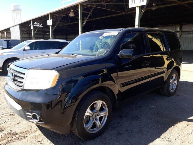 Photo 2 from auction – 2015 HONDA PILOT EXL with VIN 5FNYF4H50FB014953