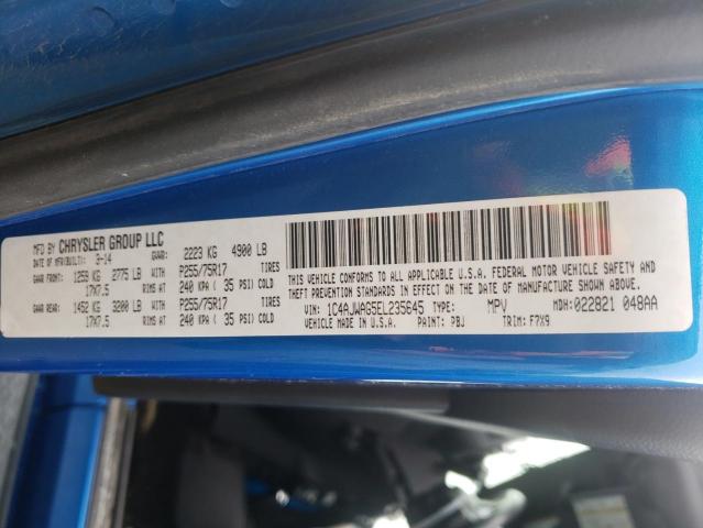 Photo 10 from auction – 2014 JEEP WRANGLER S with VIN 1C4AJWAG5EL235645