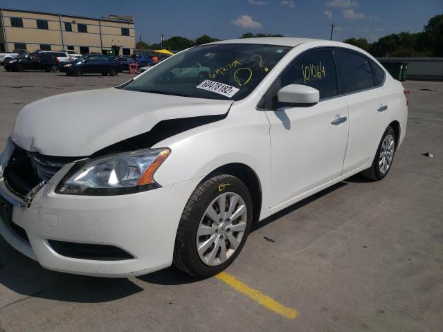 Photo 2 from auction – 2014 NISSAN SENTRA with VIN 3N1AB7AP8EL664370