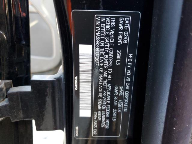 Photo 10 from auction – 2008 VOLVO S80 3.2 with VIN YV1AS982981072677