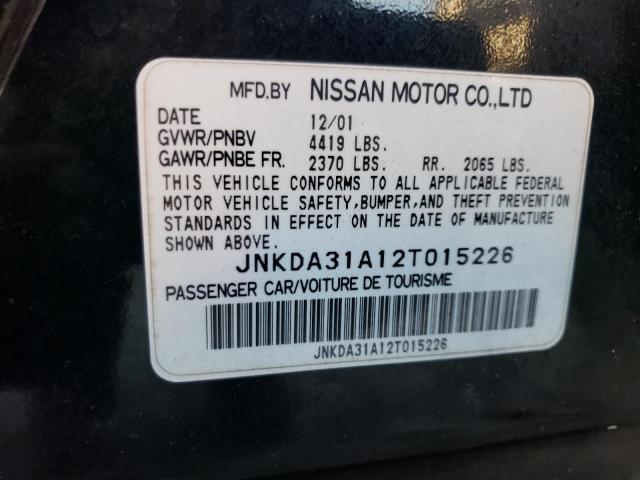 Photo 10 from auction – 2002 INFINITI I35 with VIN JNKDA31A12T015226