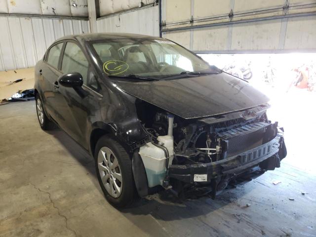 KIA RIO LX 2013 with VIN KNADM4A38D6231895 - Photo from auction