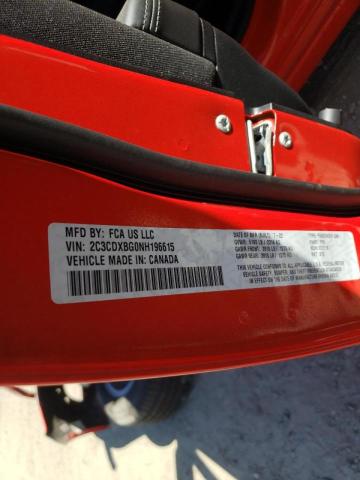 Photo 10 from auction – 2022 DODGE CHARGER SX with VIN 2C3CDXBG0NH196615