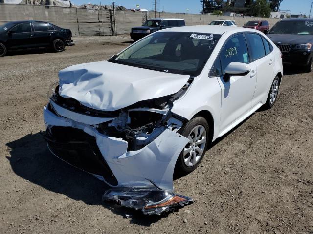 Photo 2 from auction – 2021 TOYOTA COROLLA LE with VIN 5YFEPMAE6MP172905
