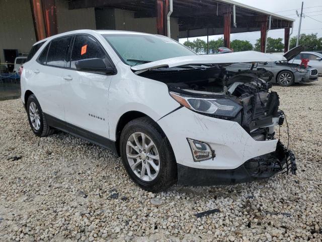 CHEVROLET EQUINOX LS 2018 with VIN 3GNAXHEV9JS621600 - Photo from auction