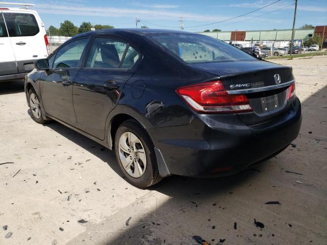 Photo 3 from auction – 2014 HONDA CIVIC LX with VIN 19XFB2F57EE062450