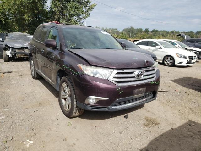 TOYOTA HIGHLANDER 2013 with VIN 5TDDK3EH7DS199630 - Photo from auction