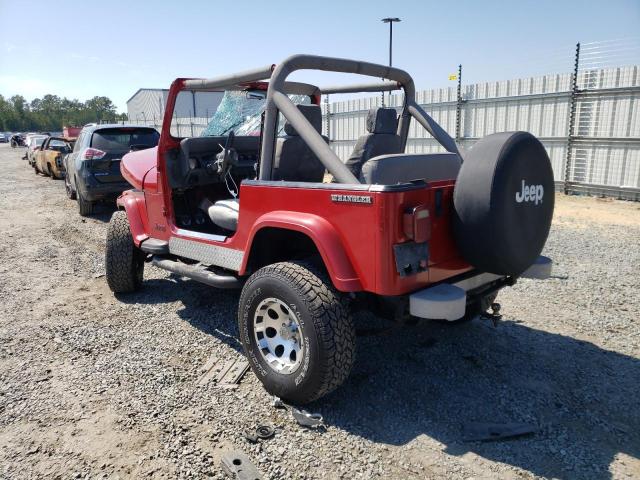 Photo 3 from auction – 1988 JEEP WRANGLER/C with VIN 2BCCV81J9JB508652