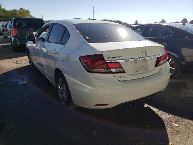 Photo 3 from auction – 2015 HONDA CIVIC LX with VIN 19XFB2F54FE257875
