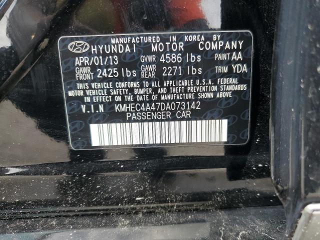 Photo 10 from auction – 2013 HYUNDAI SONATA HYB with VIN KMHEC4A47DA073142