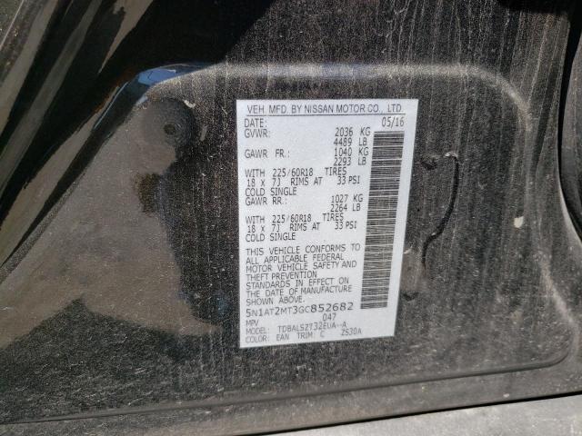 Photo 10 from auction – 2016 NISSAN ROGUE S with VIN 5N1AT2MT3GC852682