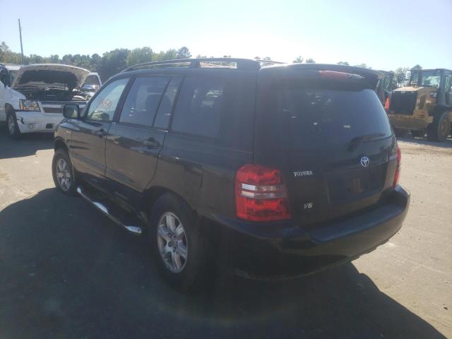 Photo 3 from auction – 2002 TOYOTA HIGHLANDER with VIN JTEGF21A620029453