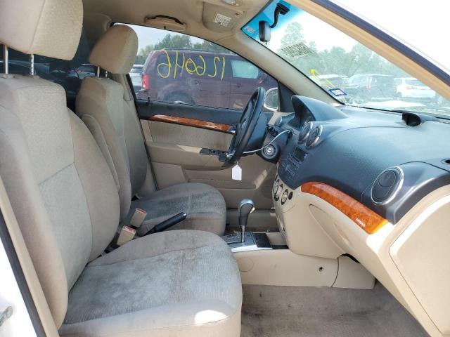 Photo 5 from auction – 2009 CHEVROLET AVEO LT with VIN KL1TG66E59B622892