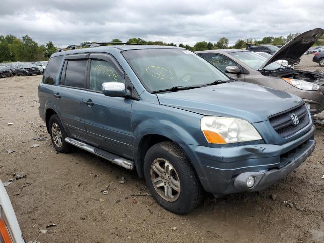 HONDA PILOT EXL 2005 with VIN 5FNYF18695B041171 - Photo from auction