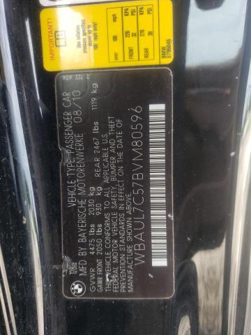 Photo 10 from auction – 2011 BMW 128 I with VIN WBAUL7C57BVM80596