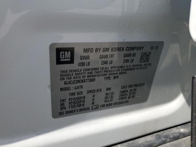 Photo 10 from auction – 2019 BUICK ENCORE ESS with VIN KL4CJCSM3KB773669