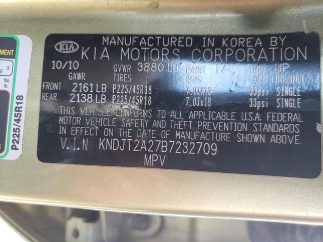 Photo 10 from auction – 2011 KIA SOUL + with VIN KNDJT2A27B7232709