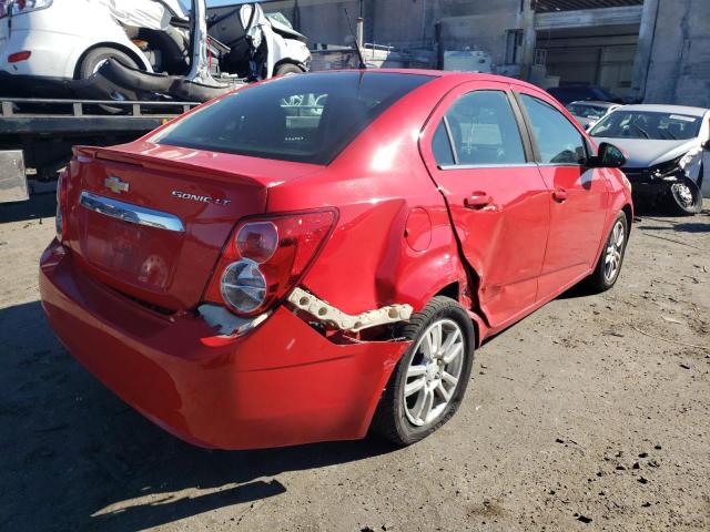 Photo 4 from auction – 2014 CHEVROLET SONIC LT with VIN 1G1JC5SH4E4158099