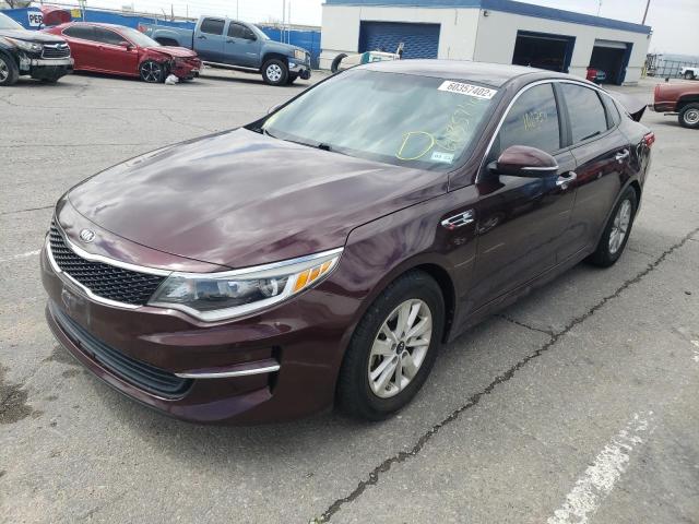 Photo 2 from auction – 2016 KIA OPTIMA LX with VIN 5XXGT4L39GG036717