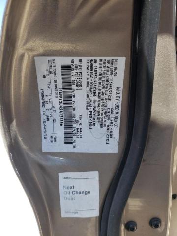 Photo 10 from auction – 2005 FORD TAURUS SE with VIN 1FAFP53U45A129366
