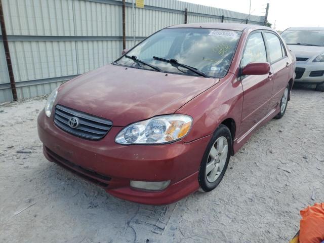 Photo 2 from auction – 2003 TOYOTA COROLLA CE with VIN 1NXBR32EX3Z000508