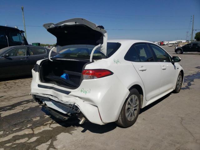 Photo 4 from auction – 2020 TOYOTA COROLLA LE with VIN JTDEBRBE0LJ015514