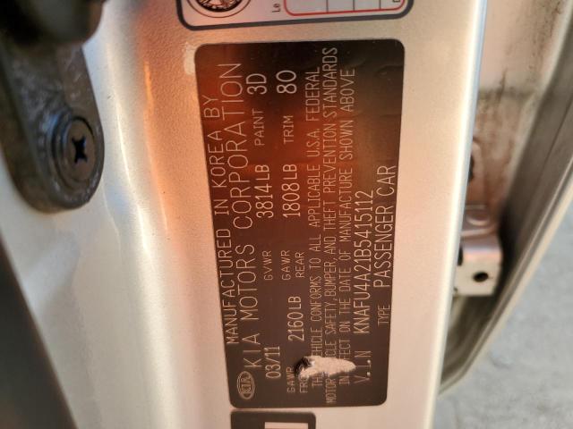 Photo 10 from auction – 2011 KIA FORTE EX with VIN KNAFU4A21B5415112