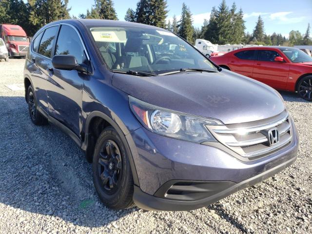 HONDA CR-V LX 2014 with VIN 3CZRM3H3XEG710225 - Photo from auction