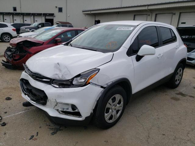 Photo 2 from auction – 2018 CHEVROLET TRAX LS with VIN 3GNCJKSB6JL196350