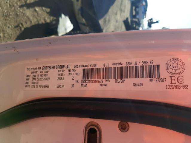 Photo 10 from auction – 2012 DODGE RAM 1500 S with VIN 1C6RD7MT1CS108376