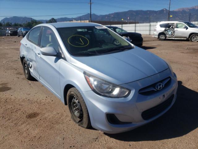 HYUNDAI ACCENT GLS 2013 with VIN KMHCT4AE6DU530022 - Photo from auction