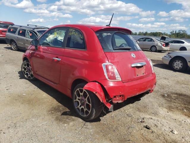 Photo 3 from auction – 2012 FIAT 500 SPORT with VIN 3C3CFFBR0CT112822