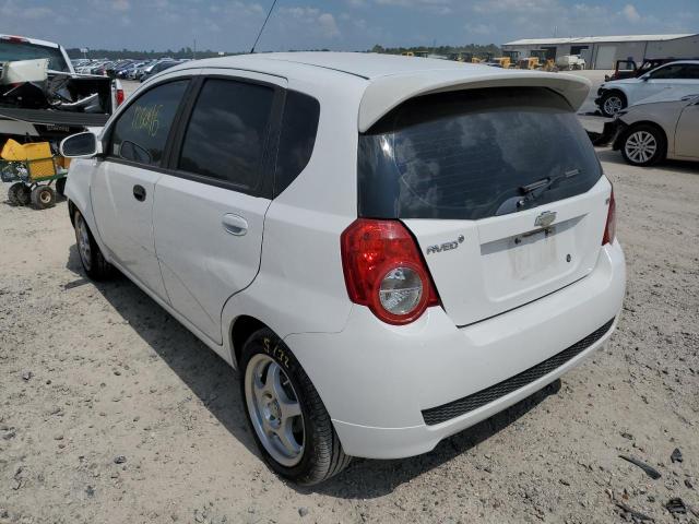 Photo 3 from auction – 2009 CHEVROLET AVEO LT with VIN KL1TG66E59B622892
