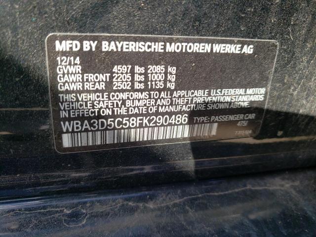 Zdjęcie 10 z aukcji – 2015 BMW 328 D XDRI z VIN WBA3D5C58FK290486