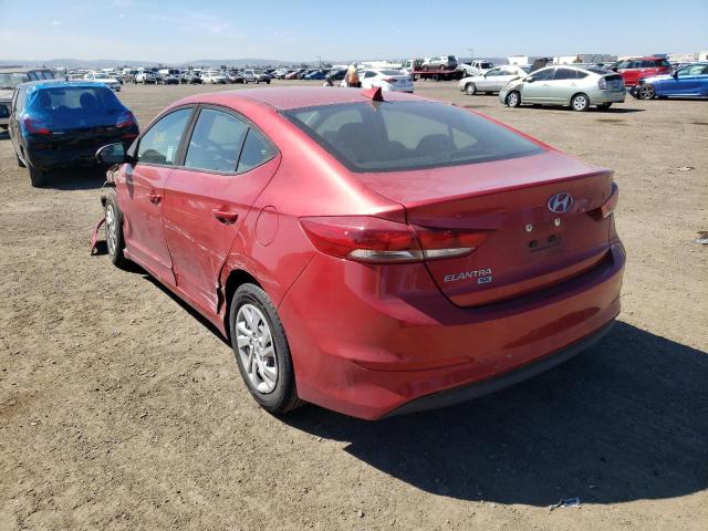 Photo 3 from auction – 2017 HYUNDAI ELANTRA SE with VIN 5NPD74LF2HH202292