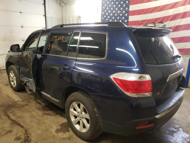 Photo 3 from auction – 2013 TOYOTA HIGHLANDER with VIN 5TDBK3EH0DS180232