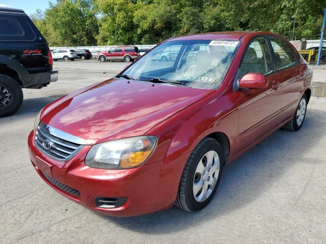 Photo 2 from auction – 2009 KIA SPECTRA EX with VIN KNAFE221X95661903