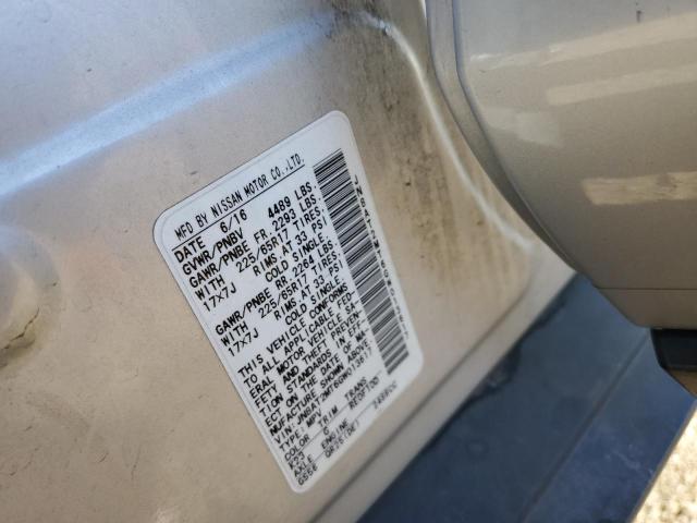 Photo 10 from auction – 2016 NISSAN ROGUE S with VIN JN8AT2MT6GW013617