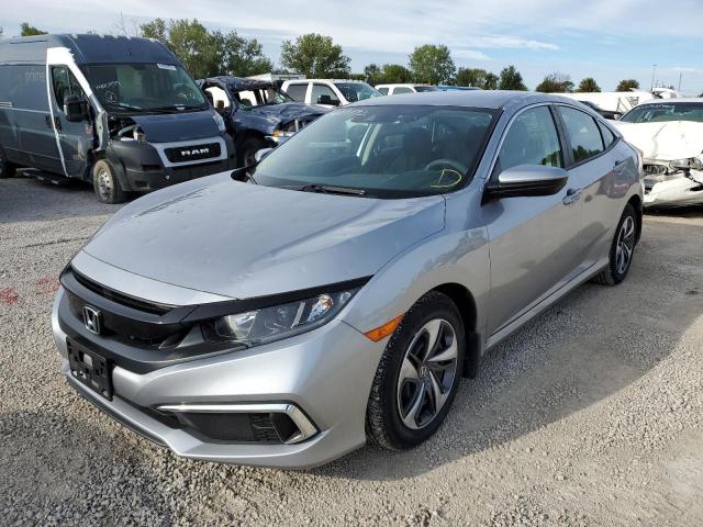 Photo 2 from auction – 2019 HONDA CIVIC LX with VIN 19XFC2F67KE012455