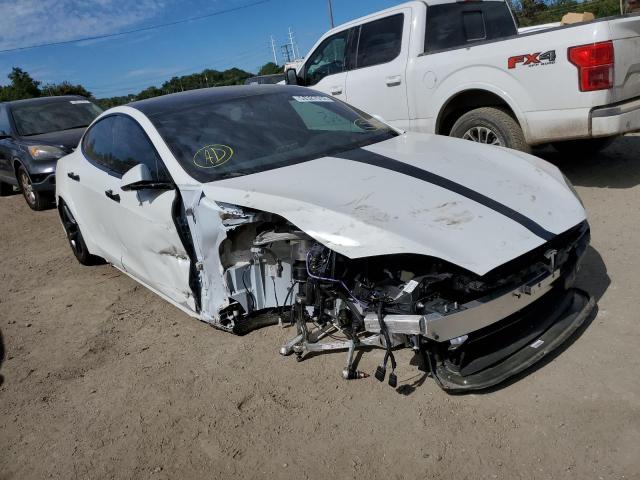 TESLA MODEL S 2022 with VIN 5YJSA1E63NF477278 - Photo from auction